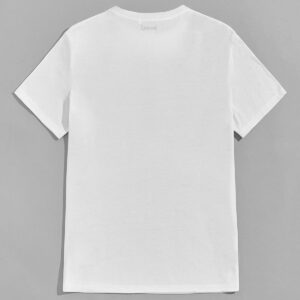 T-shirt white back